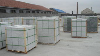 工厂一角花岗岩 平度市万通石材厂的专业风采